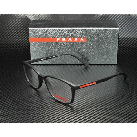 PRADA LINEA ROSSA PS 04IV Men's Rectangle 